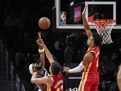 Timberwolves Hawks Basketball