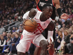 Trail Blazers Raptors Basketball