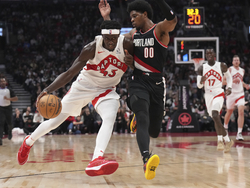 Trail Blazers Raptors Basketball