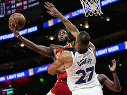 Timberwolves Hawks Basketball