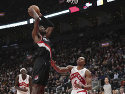 Trail Blazers Raptors Basketball