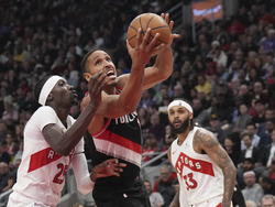 Trail Blazers Raptors Basketball