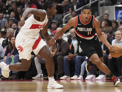 Trail Blazers Raptors Basketball