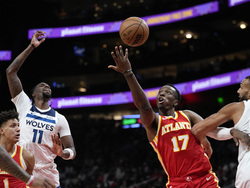 Timberwolves Hawks Basketball