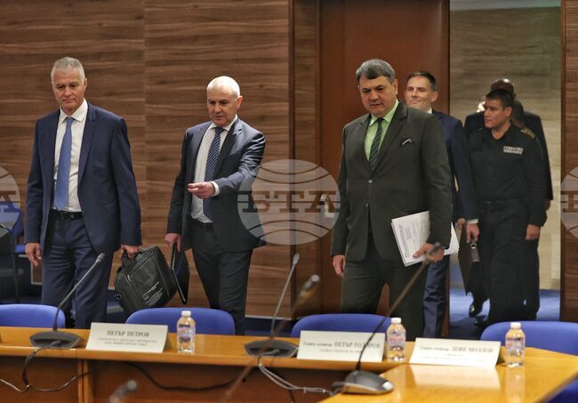 Парламент - Комисия за контрол над службите - заседание