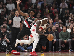 Trail Blazers Raptors Basketball