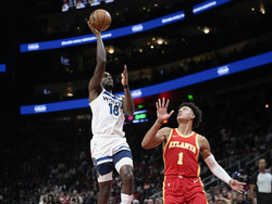 Timberwolves Hawks Basketball