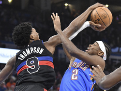 Pistons Thunder Basketball