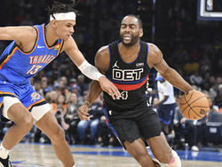 Pistons Thunder Basketball
