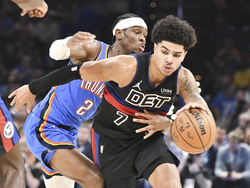 Pistons Thunder Basketball