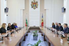 Молдова - Илияна Йотова - Дорин Речан - среща