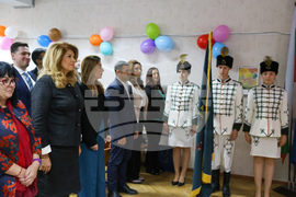 Молдова - Илияна Йотова - Българския теоретичен лицей „Васил Левски“ - посещение