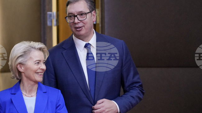 Думи на Вучич към Фон дер Лайен за "съобщение от Москва" предизвикват спекулации за съдържанието му