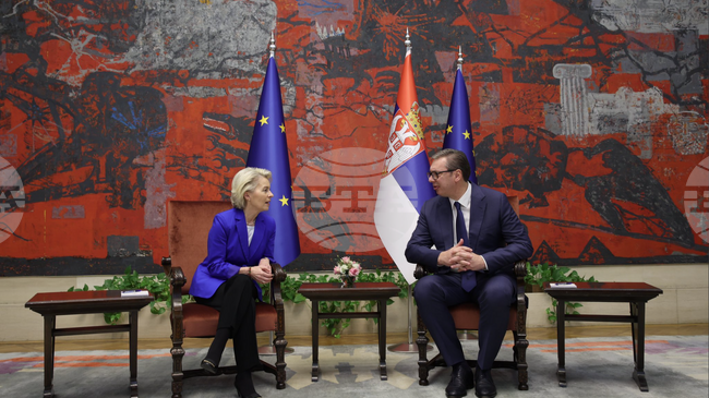 Serbian President to Attend EU-Western Balkans Summit after Talking to EC President