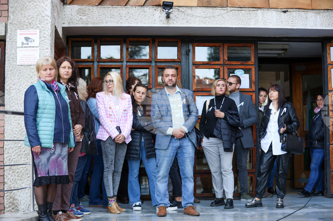 Благоевград - Регионален исторически музей - служители - протест