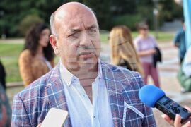 Бургас - културни дейци - протест