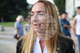 Бургас - културни дейци - протест