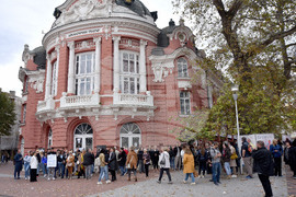 Варна - Дейци на културата - протест