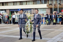 Ямбол - Ден на народните будители - отбелязване