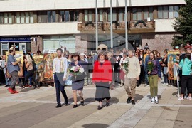 Ямбол - Ден на народните будители - отбелязване