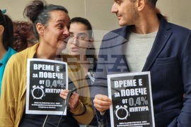 Ловеч - културни институции - протест