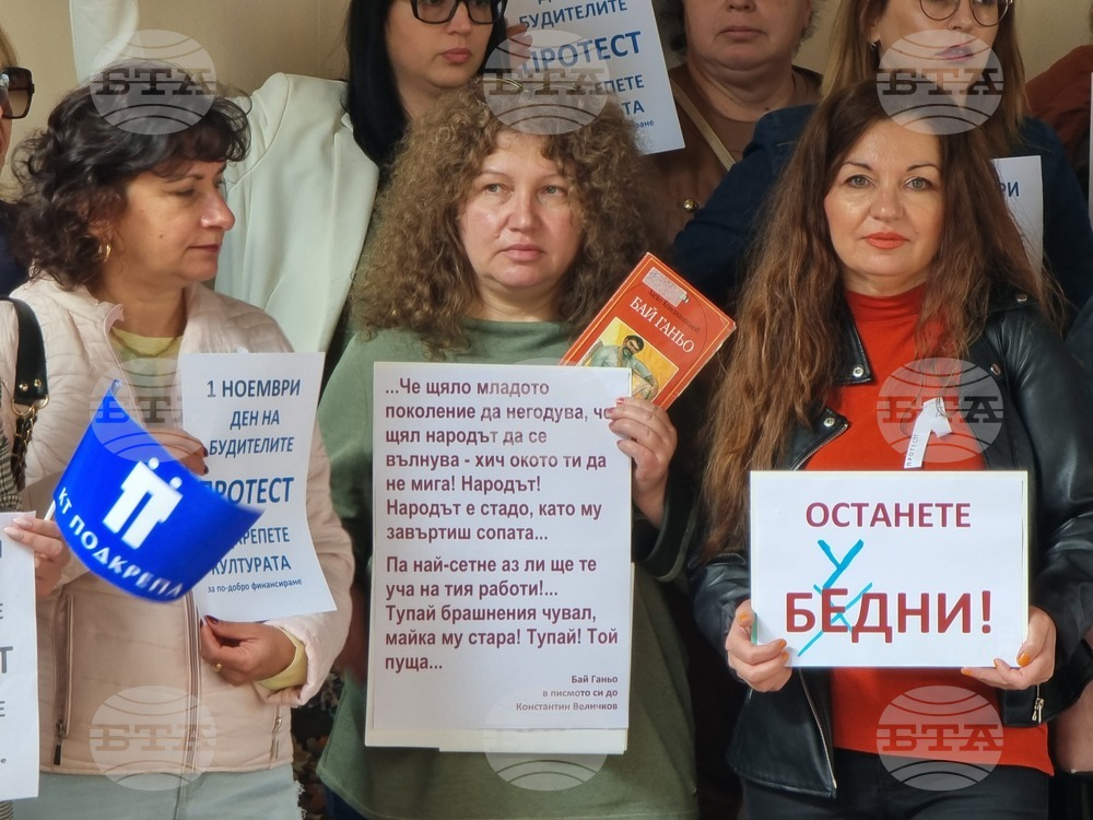 Ловеч - културни институции - протест