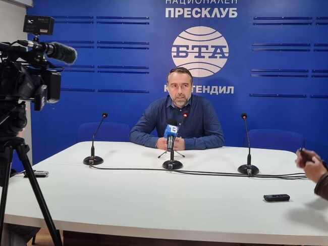 Пресконференция на председателя на Общинската избирателна комисия в Кюстендил