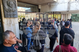 Кърджали - Театрално-музикален център - протест