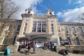 Габрово - културни дейци - протест