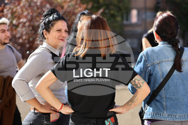 Пловдив - културни дейци - протест