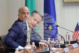 Президент - американска бизнес делегация - среща - Ерик Стюарт