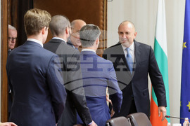 Президент - американска бизнес делегация - среща