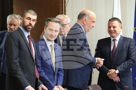 Президент - американска бизнес делегация - среща