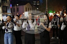 Бургас - Ден на народните будители - факелно шествие