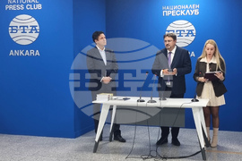 Yasar Ali Gunes, Ivan Milushev Open Exhibition at BTA Press Club in Ankara