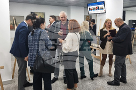 Yasar Ali Gunes, Ivan Milushev Open Exhibition at BTA Press Club in Ankara