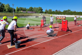 Разград - млади огнеборци - състезание