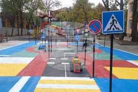 Кърджали - детска площадка - пътна безопасност