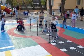 Кърджали - детска площадка - пътна безопасност