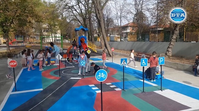 Деца от кърджалийска детска градина ще се учат нагледно на пътна безопасност на специално изградена площадка