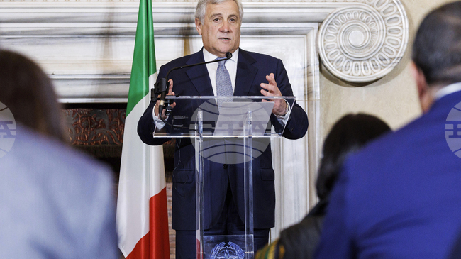 ПТИ: Индия е доверен и приоритетен партньор за Италия, отбеляза Антонио Таяни