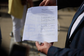 Благоевград - Общински съвет Петрич - искане за касиране на вота - брифинг