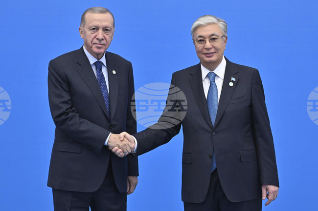 Турският президент и казахстанският му колега обсъдиха двустранните отношения