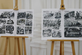 Русе - Българо-румънски комикс десант "От двете страни на Дунав"