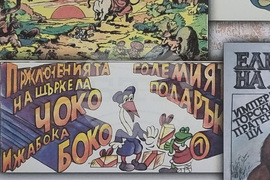 Русе - Българо-румънски комикс десант "От двете страни на Дунав"