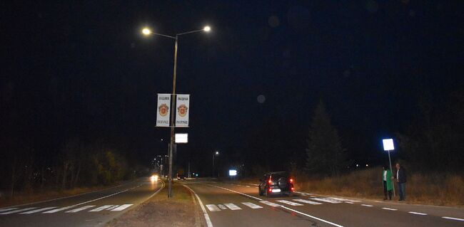 Община Разград: Възстановено е осветлението на изхода на Разград в посока Русе 