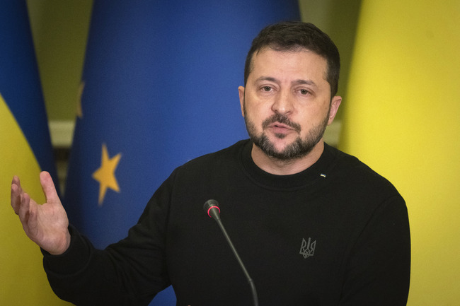 Зеленски направи обръщение по повод украинския Ден на достойнството и свободата