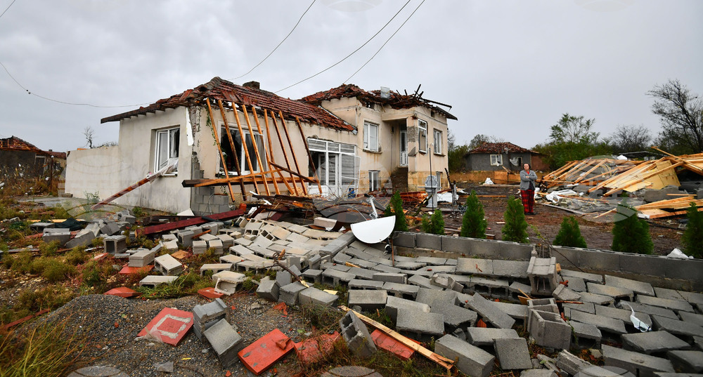 Село Лъвино - ураганен вятър - поражения