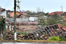 Село Лъвино - ураганен вятър - поражения