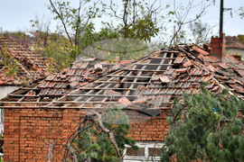 Село Лъвино - ураганен вятър - поражения